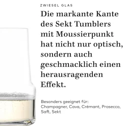 Sekt Tumbler | Up - Zwiesel Glas | 410 ml (6 Stk)