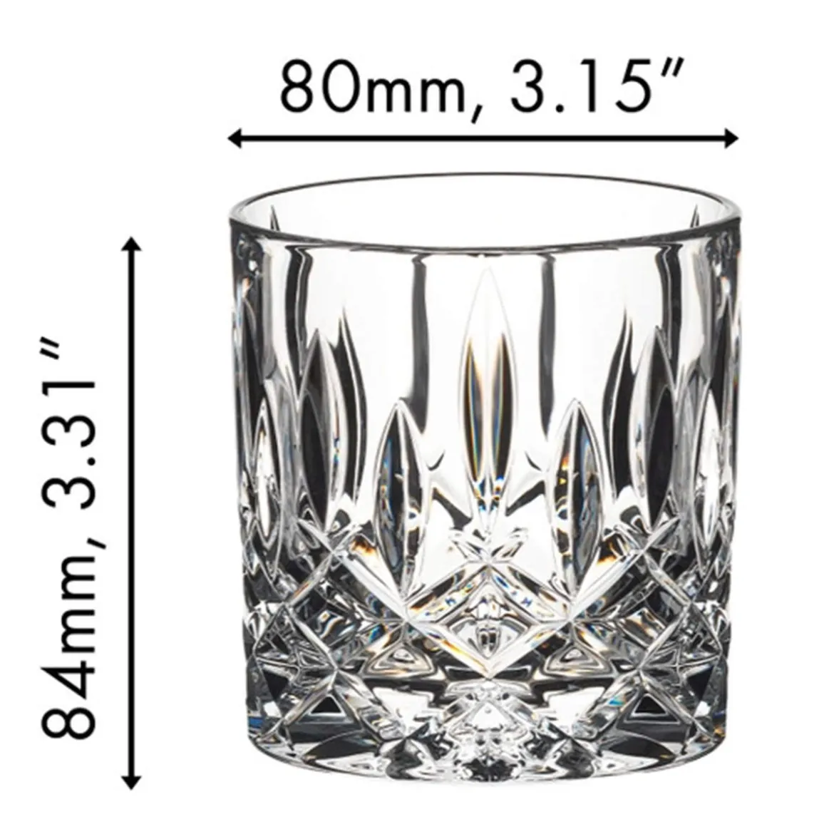 Single Old Fashioned Glas Spey | Tumbler Collection - Riedel | 250 ml (2 Stk)