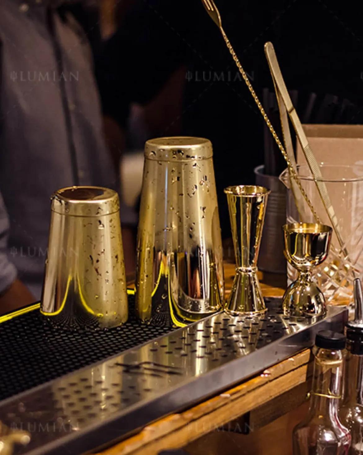 Tin-in-Tin Cocktail Shaker - Kenko | Gold