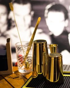 Tin-in-Tin Cocktail Shaker - Kenko | Gold