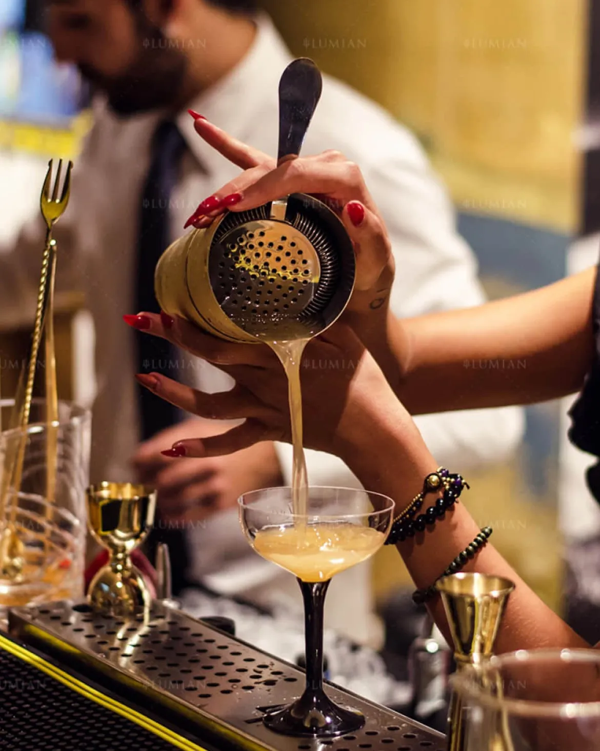 Tin-in-Tin Cocktail Shaker - Kenko | Gold