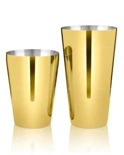 Tin-in-Tin Cocktail Shaker - Yokai | Gold
