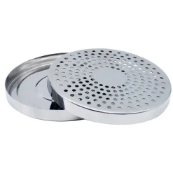 Tropfblech - Edelstahl | 14,5 cm - Silber