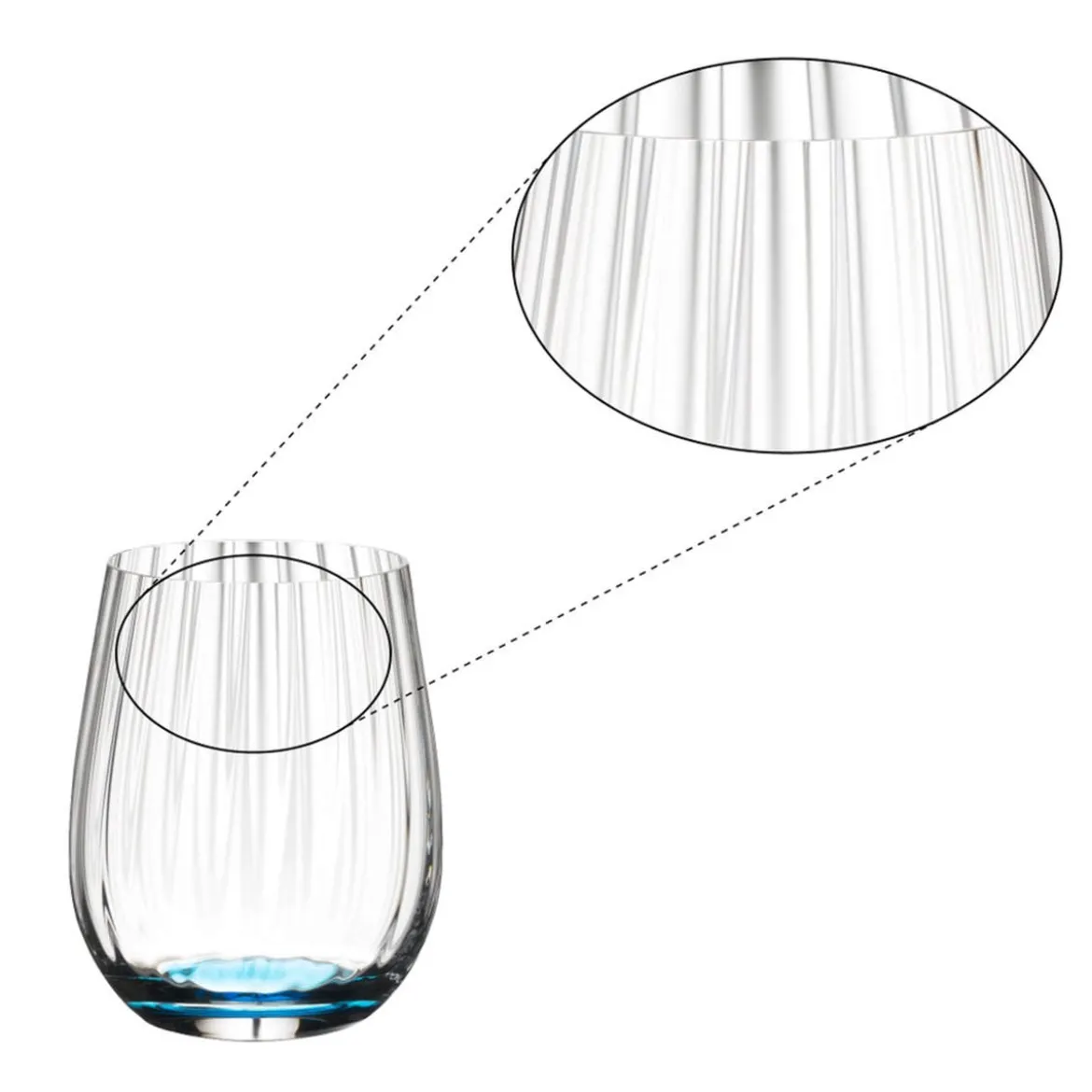 Tumbler bunt - Happy O Optisch | Riedel | 340 ml (4 Stk)
