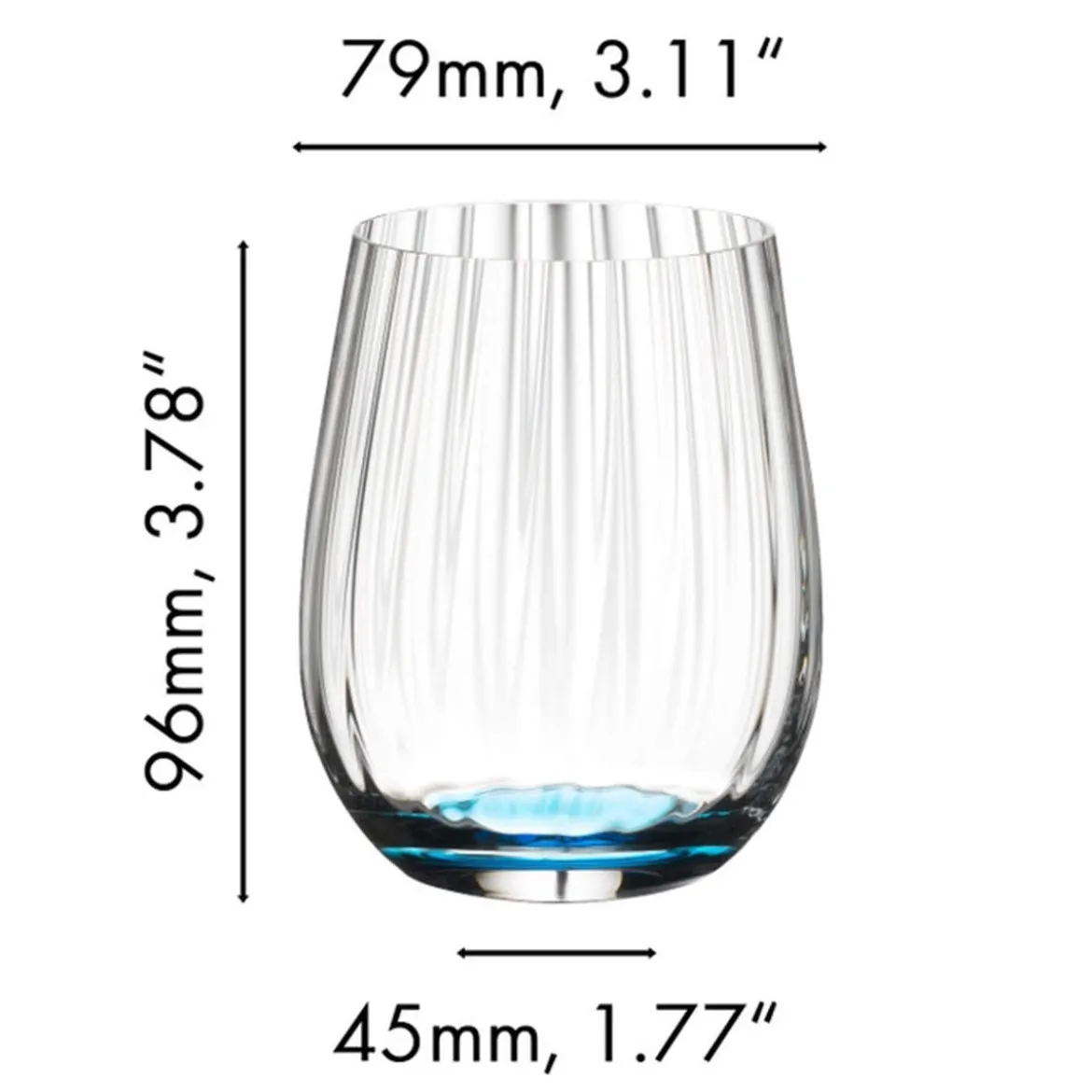 Tumbler bunt - Happy O Optisch | Riedel | 340 ml (4 Stk)