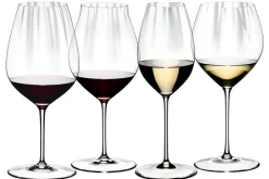 Verkostungsset Rotwein + Weißweingläser | Performance - Riedel | 4 Stück