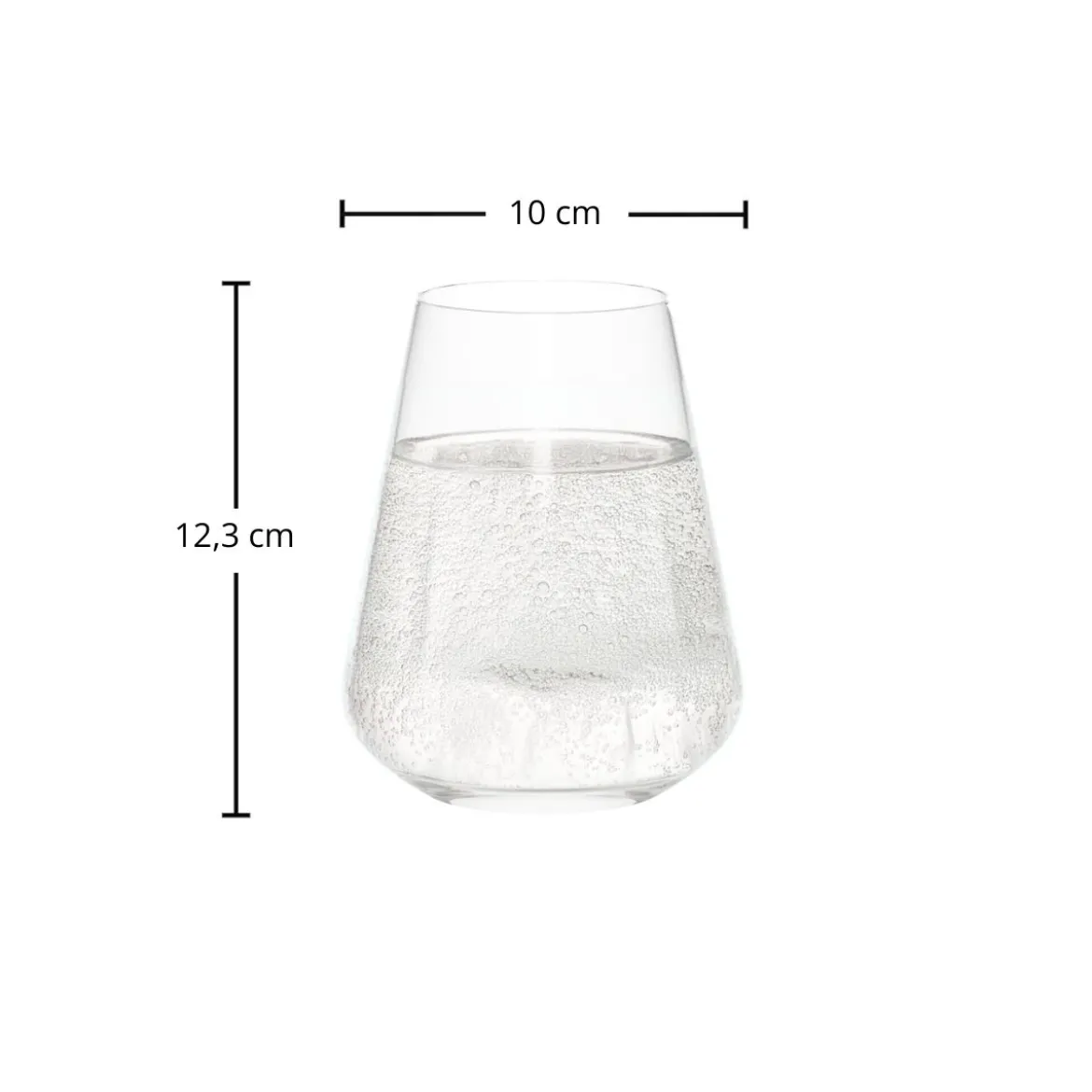 Wasserglas | Q1 - Stölzle Lausitz | 570 ml (6 Stk)