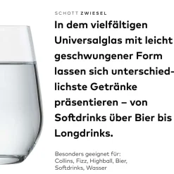 Wassergläser groß | Vina - Schott Zwiesel | 550 ml (6 Stk)