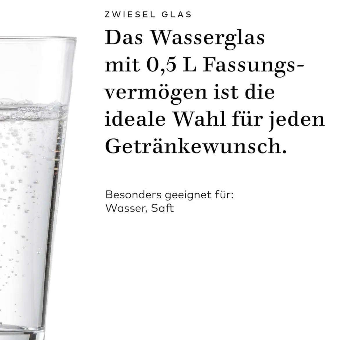 Wassergläser | Sonido - Schott Zwiesel | Taupe - 550 ml (6 Stk)