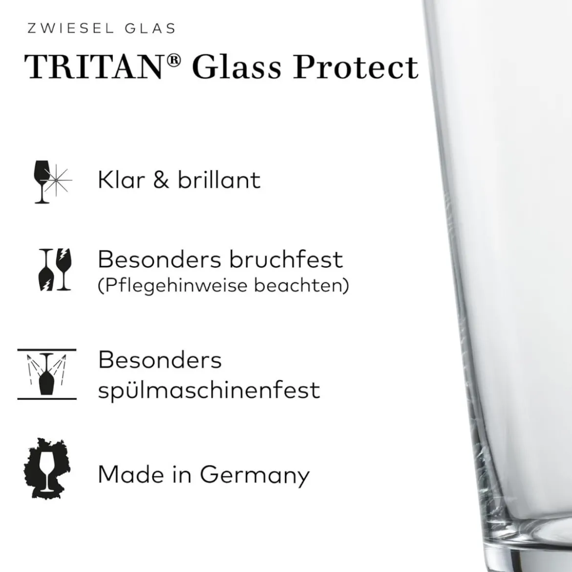 Wassergläser | Sonido - Schott Zwiesel | Taupe - 550 ml (6 Stk)
