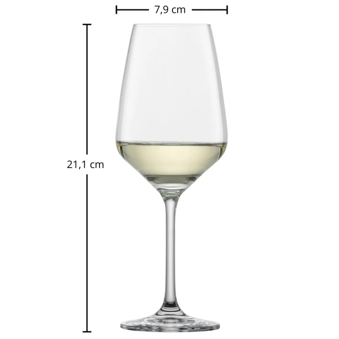Weißweinglas | Taste - Schott Zwiesel | 0,1l + 0,2l Eiche - 360 ml (6 Stk)